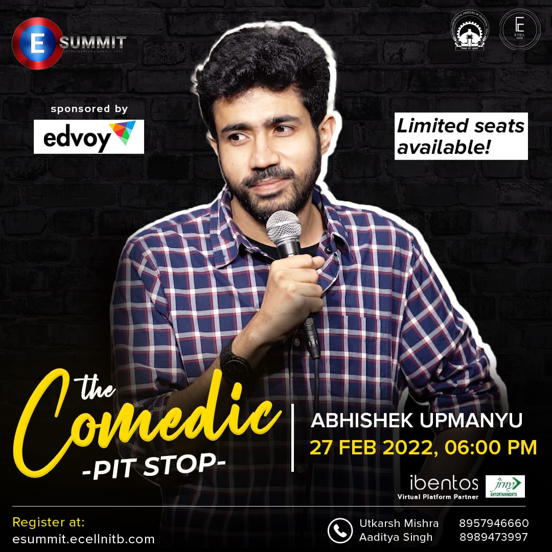 The Comedic Pit Stop: By Abhishek Upmanyu 2022